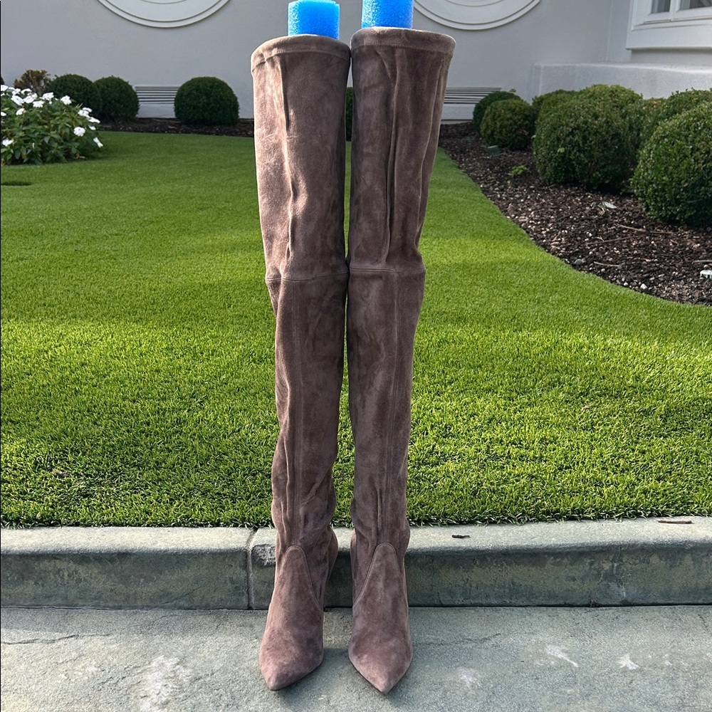 Vero Cuoio Brown Over the Knee Boots